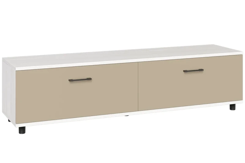 Тумба ТБ-5038-СЯ-ЛМ (Снежный Ясень/Латте Матовый) — Мебель-центр Озерцо