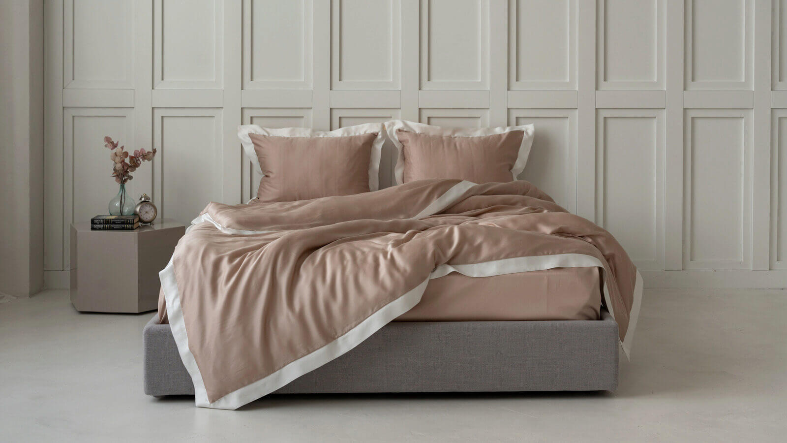 Постельное белье Exclusive Five Stars Cream 200x220 в мебель-центре Озерцо