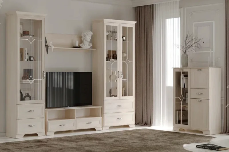 Гостиная Венеция комплект 2 (Бодега) — Мебель-центр Озерцо