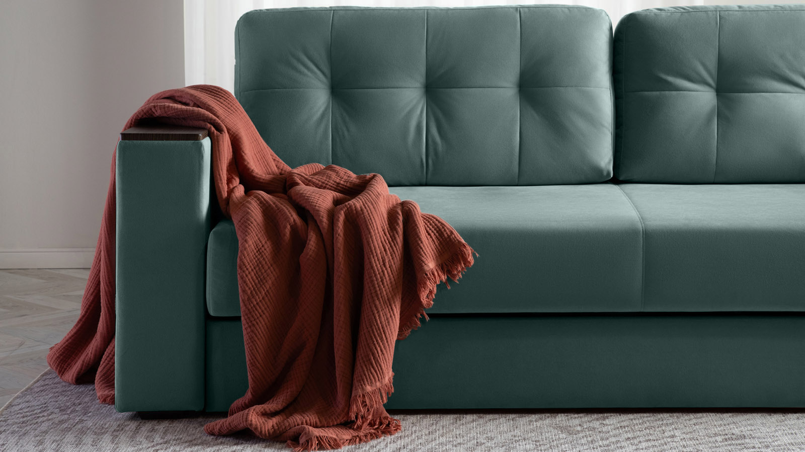 Диван Loko Pro Тк. Casanova Seawave 113x243 — купить в Озерце