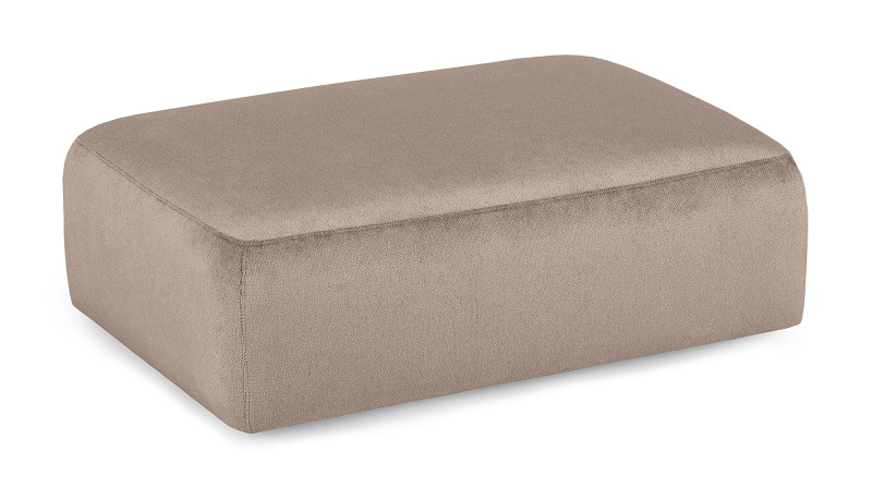 Модуль -пуф Molto, 125+85, ткань Rokky sand 85x125 - купить в Озерце