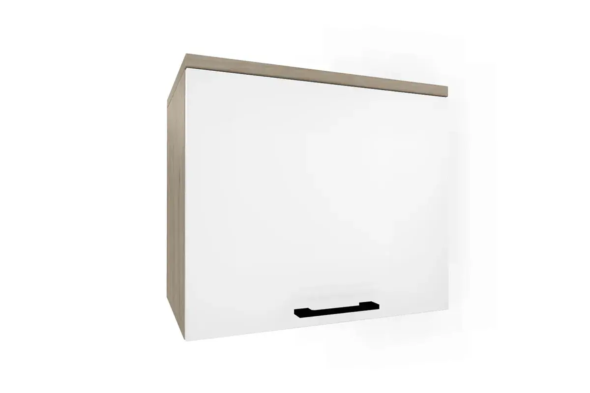 Гостиная Грейс комплект 10 (Гикори Джексон светлый/Белый Бриллиант Глянцевый) — Мебель-центр Озерцо