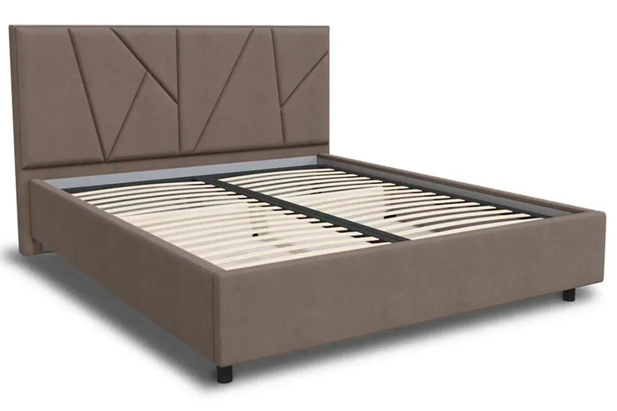 Кровать Рица-3 с ПМ 160х200 (Selfie Mocca) 2 кат. - купить в Озерце