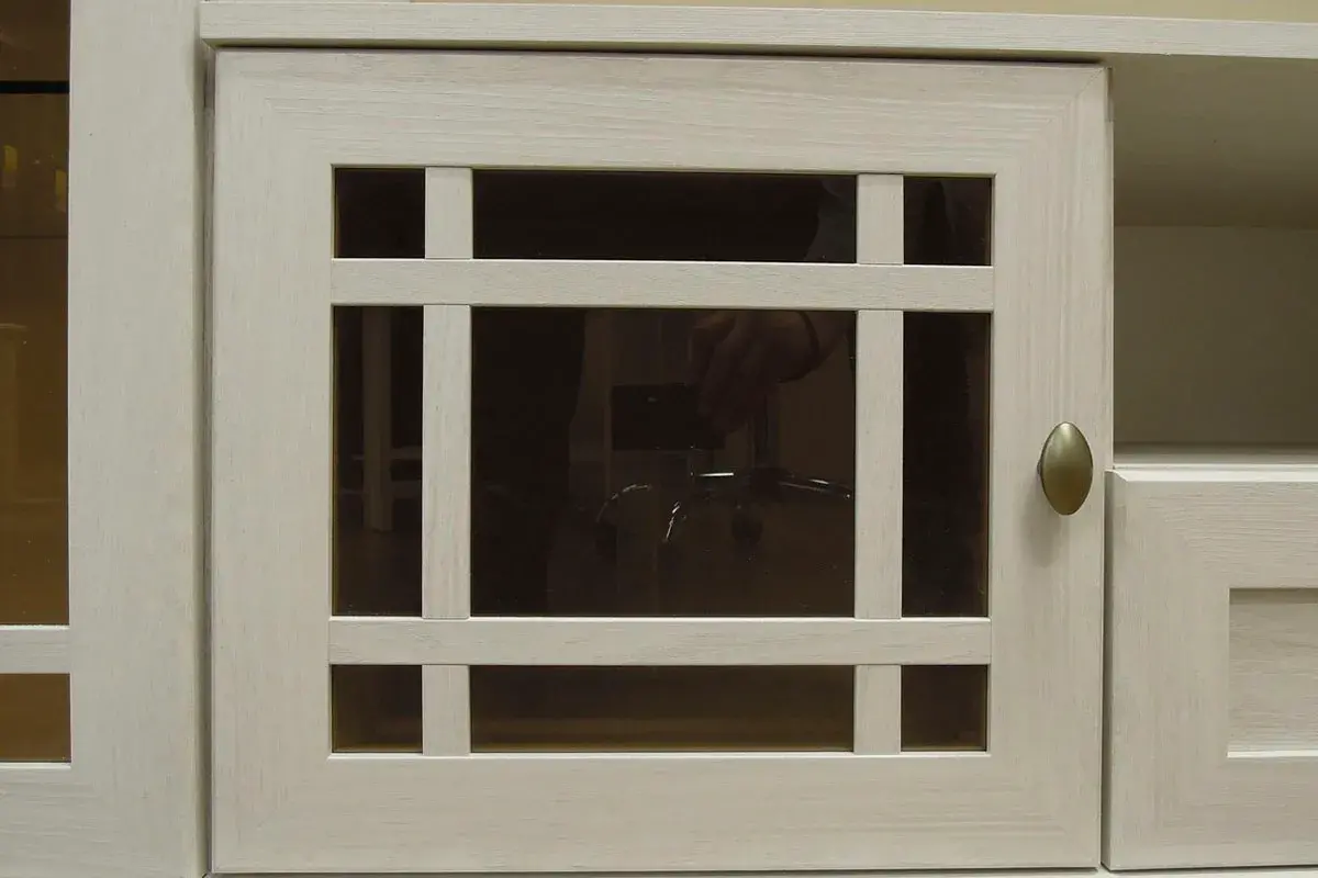 Sherlock 3 Тумба ТВ Ясень Анкор светлый — Мебель-центр Озерцо