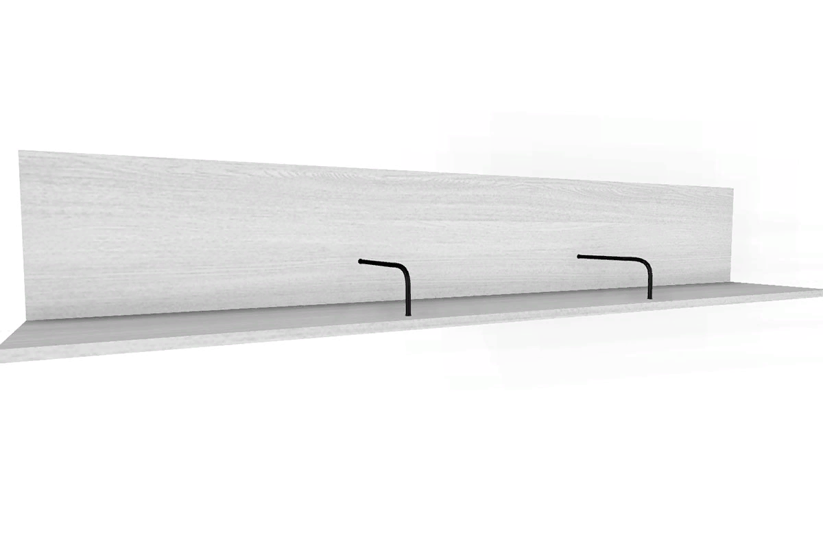 Гостиная Камелия-5 (Снежный ясень/Серый) — Мебель-центр Озерцо