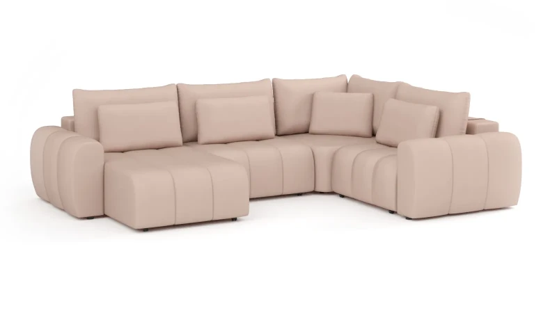 Диван -кровать П-образный Mellow-4 секц. ткань Velutto 04 247x350 — купить в Озерце