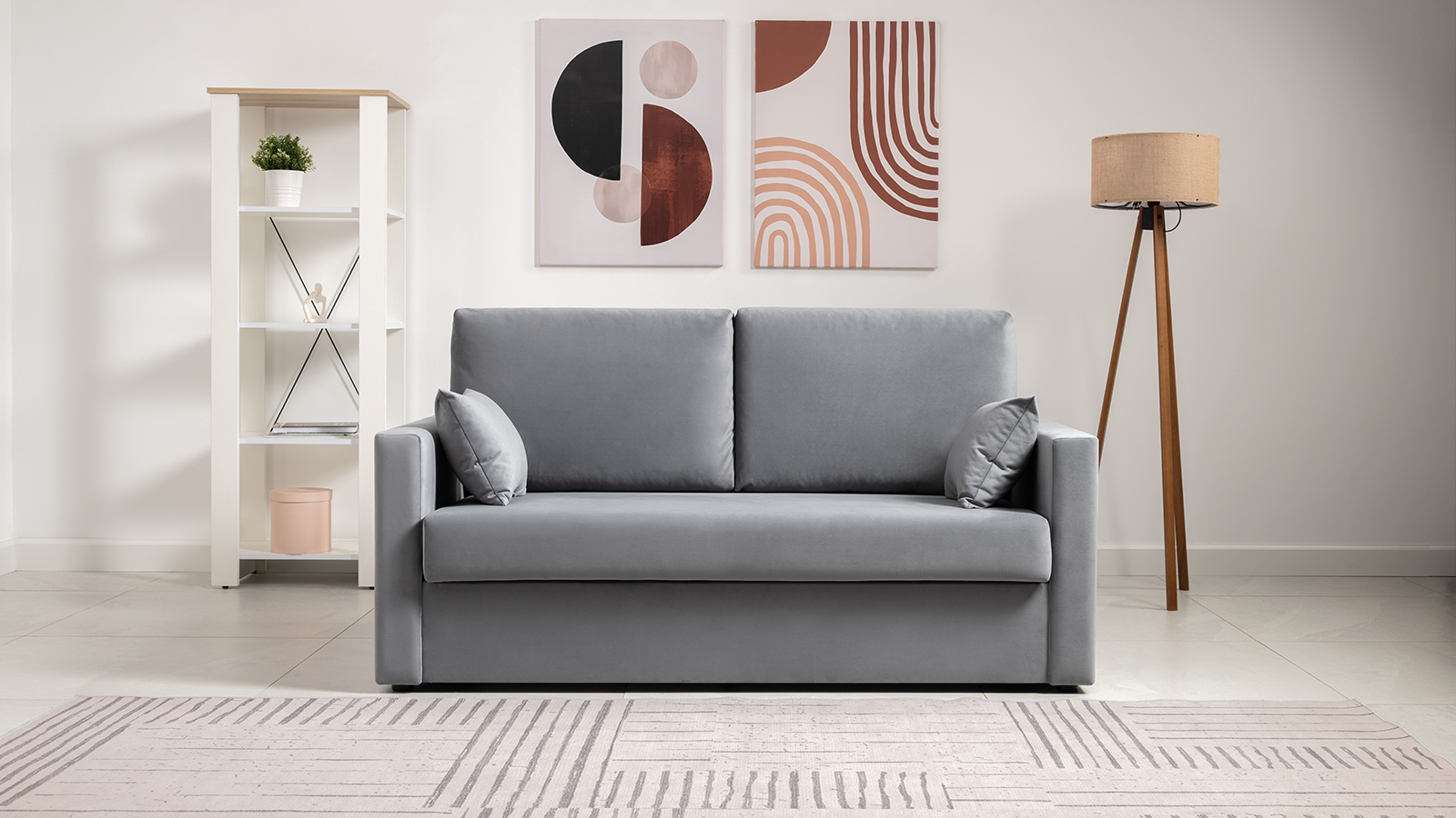 Диван -кровать Bingem mini ткань Balance 996 103x161 — купить в Озерце