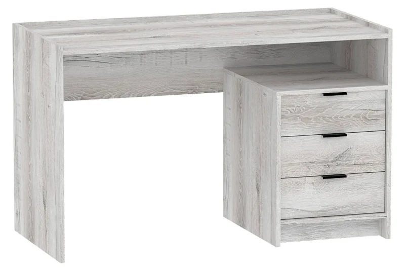 Стол письменный с ящиками Флекс 116 (Дуб Шавиниган) — Мебель-центр Озерцо