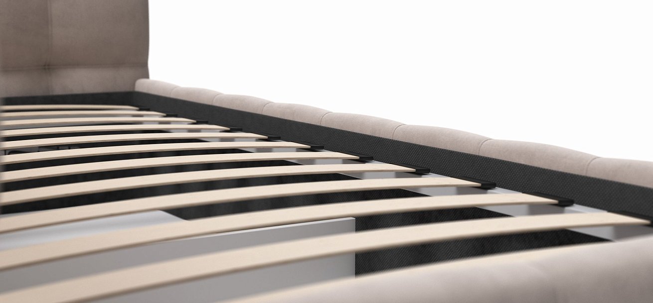 Кровать BOSS mini NEW велюр Monolit латте - купить в Озерце