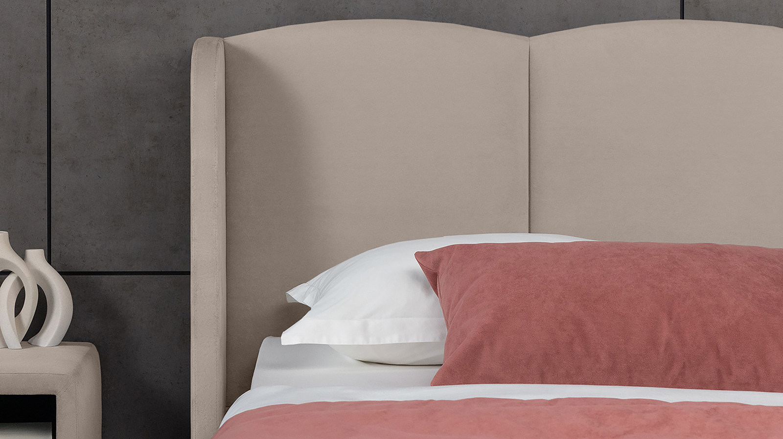 Кровать Milora Nova, Тк. Sky Velvet 03 160x200 - купить в Озерце