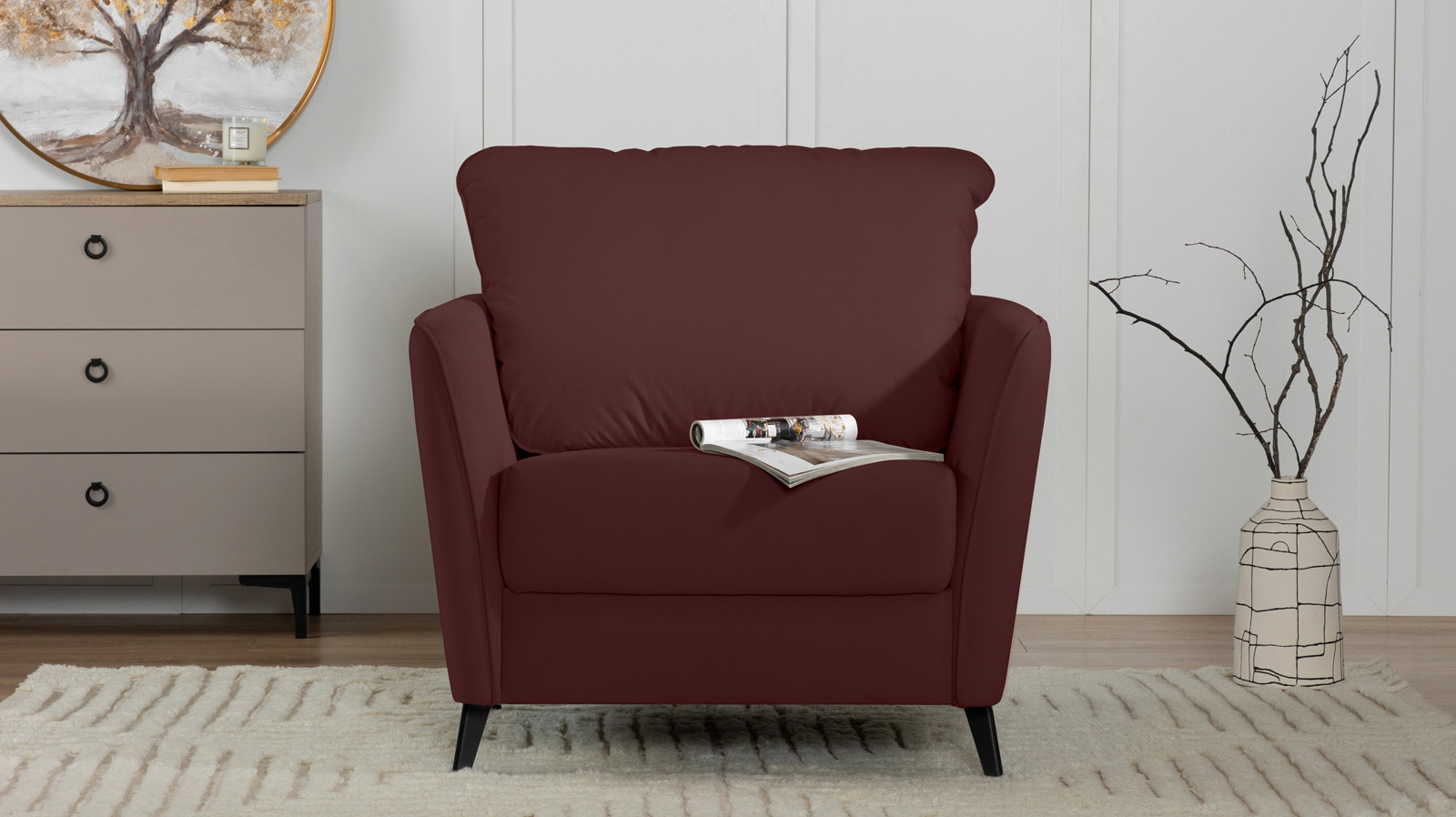 Кресло Laguna, Тк. Sky Velvet 32 87x92.5 — купить в Озерце