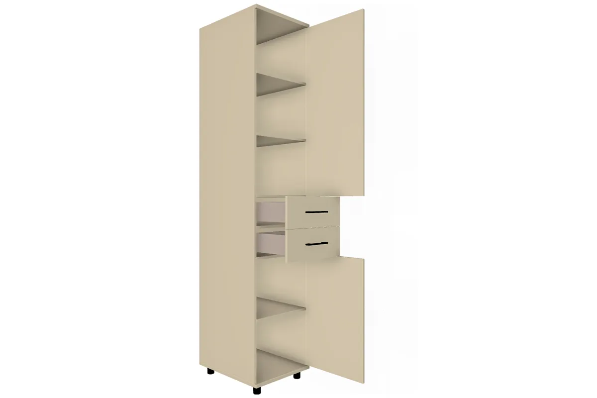 Шкаф многоцелевой ШК-5023-СК-КМ (Серый Кашемир / Кашемир Матовый) в мебель-центре Озерцо