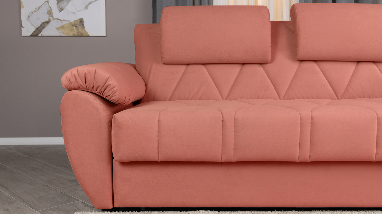 Диван Antares Pro Casanova Marsala с коробом для белья 140x215 средней жесткости 116x185 — купить в Озерце