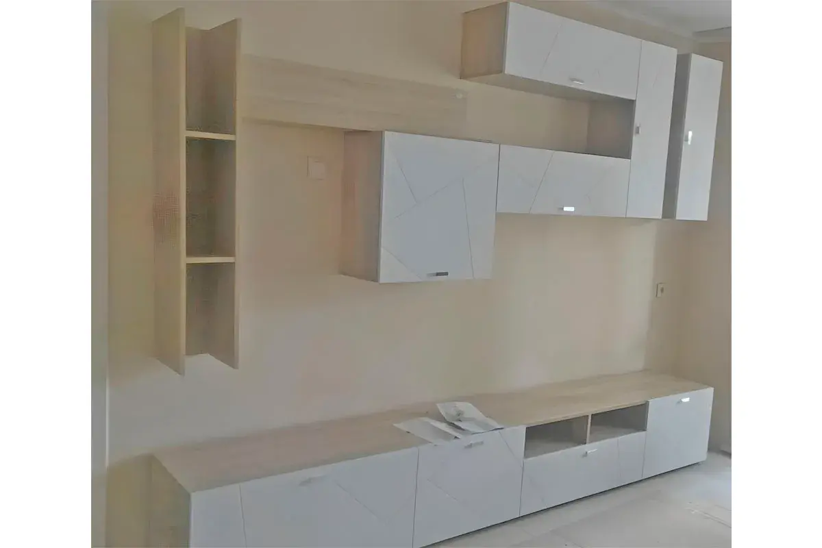 Шкаф настенный Скайлайн 600 (Белый шагрень) в мебель-центре Озерцо