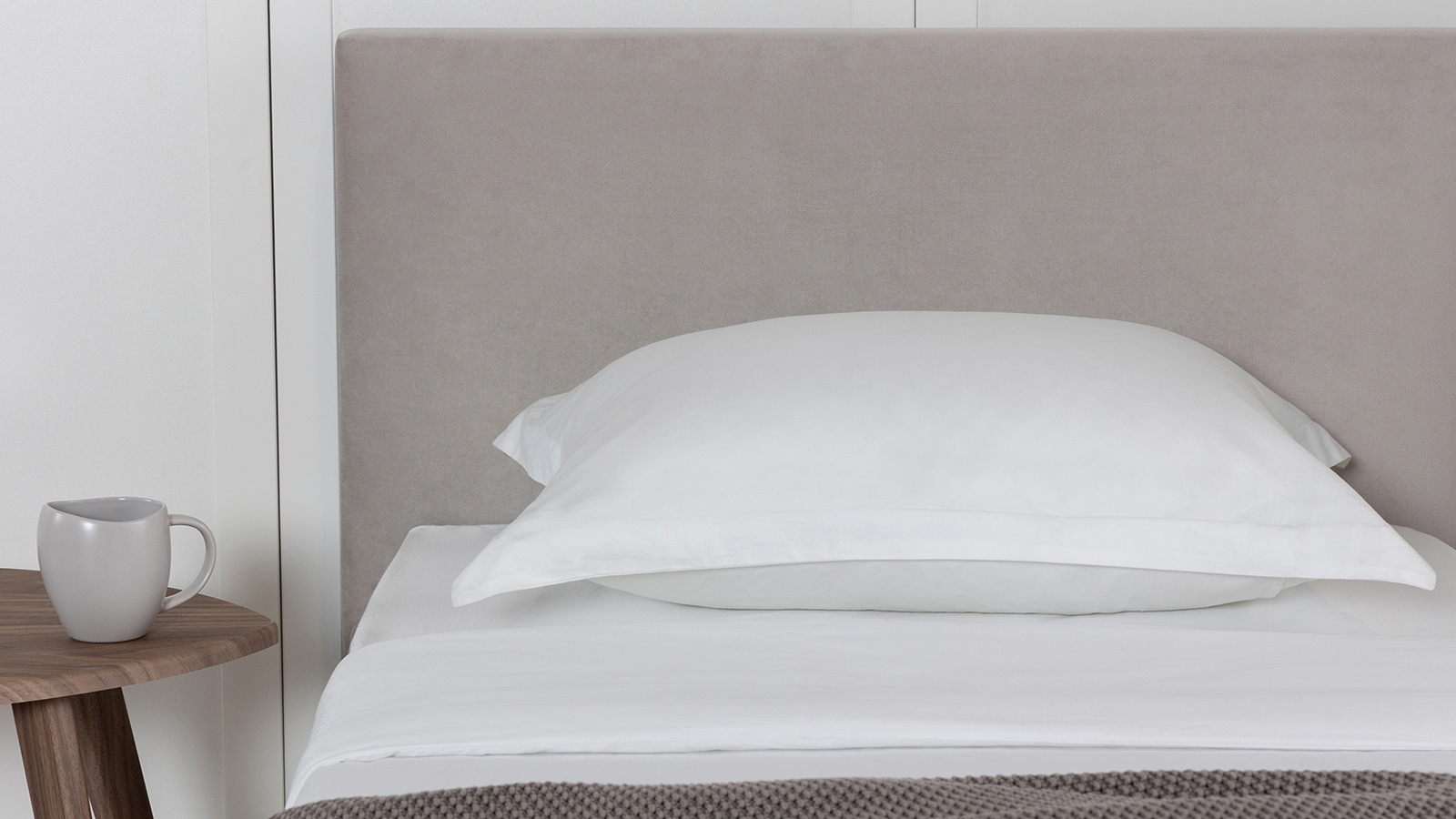 Кровать Mira Nova ткань Casanova Grey 200x200 - купить в Озерце