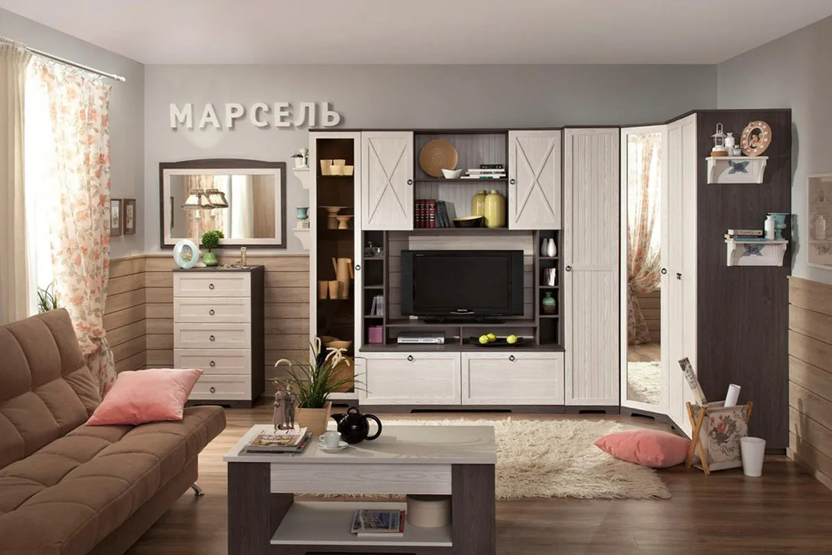 Марсель 12 Шкаф для одежды стандарт-стандарт в мебель-центре Озерцо