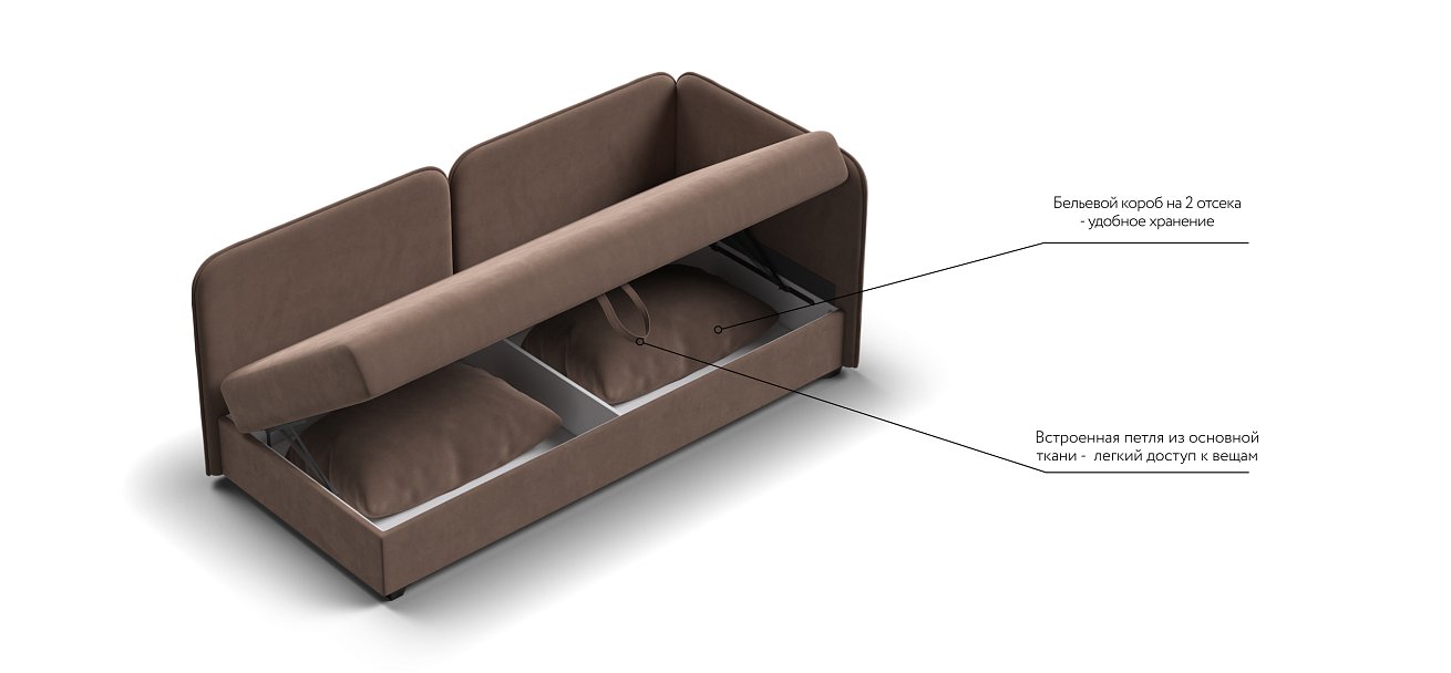 Ирис тахта Велюр Монолит мокко — купить в Озерце