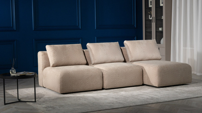 Диван модульный 3-секционный Molto 85+85+125 ткань Soul 112 147x259 — купить в Озерце