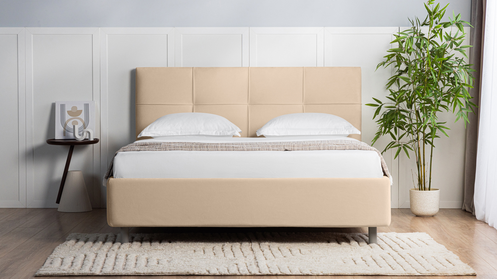 Кровать Elisa Nova, Casanova Milk 90x200 - купить в Озерце