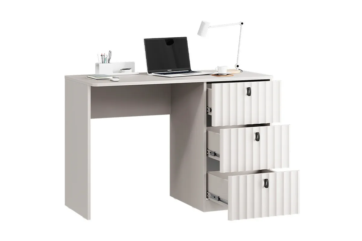 Стол письменный Тиффани Тип 1 (Кашемир / Кашемир матовый) — Мебель-центр Озерцо