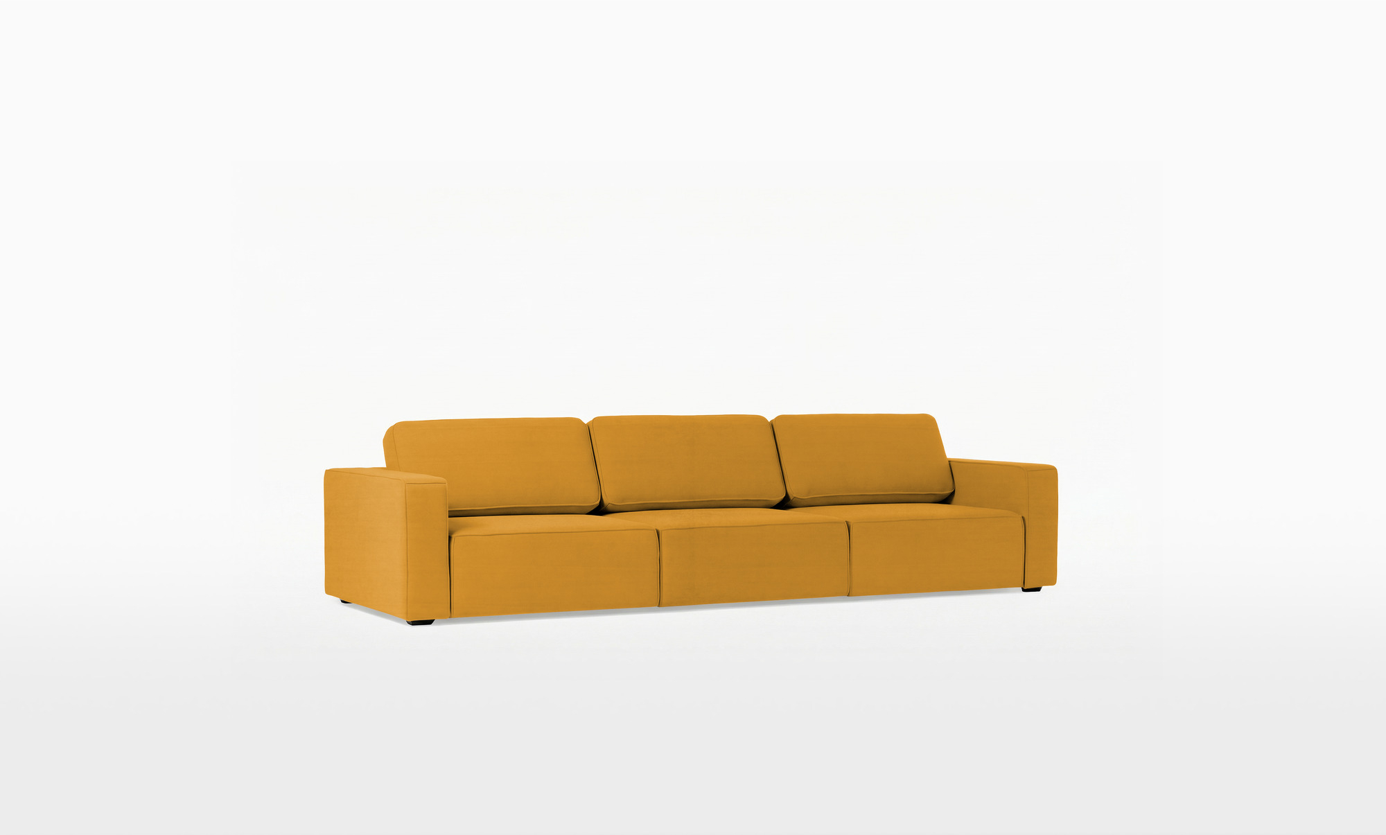 Диван -кровать Ralf, ткань Sky Velvet 30, 3х секционный 122x346 — в мебель-центре Озерцо