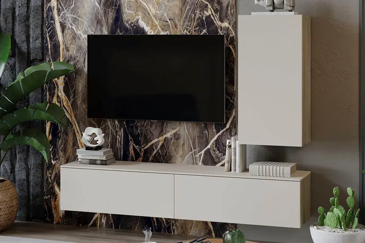 Гостиная Порто №5 (Баттл Рок/Сантьяго софт) — Мебель-центр Озерцо