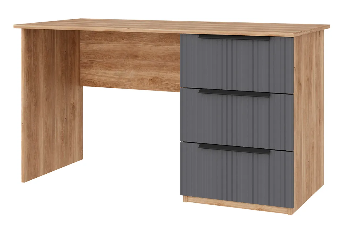 Набор мебели для детской Астория (Дуб кастелло медовый / Графит софт) — Мебель-центр Озерцо