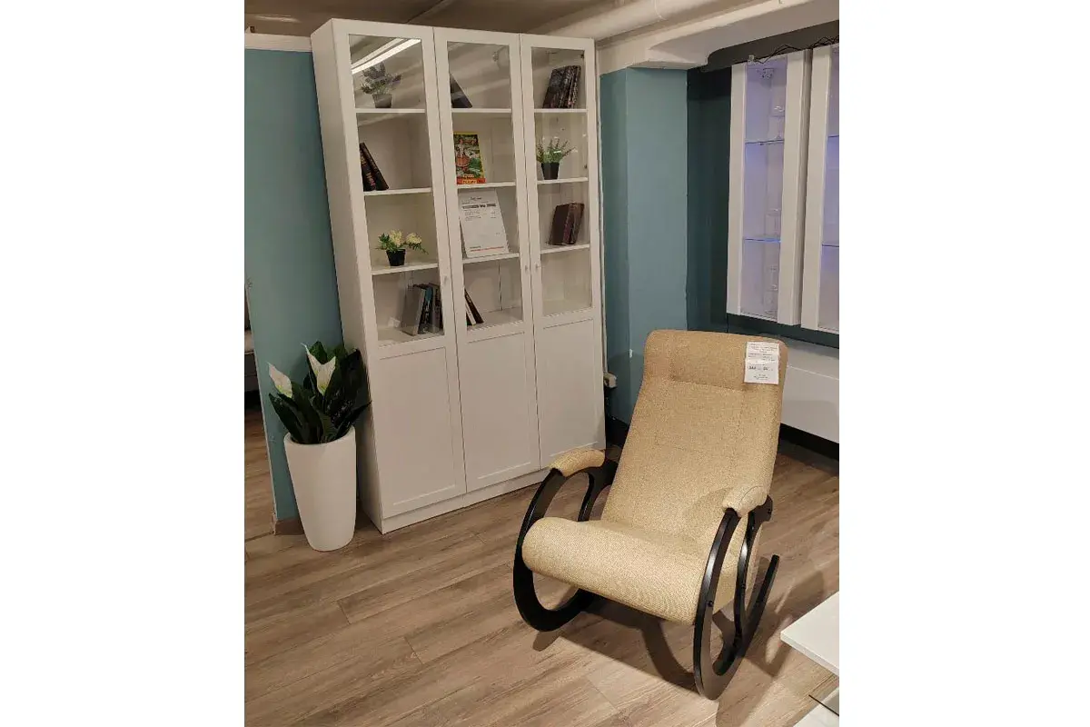 Шкаф для книг Харрис 31 (Белый) в мебель-центре Озерцо