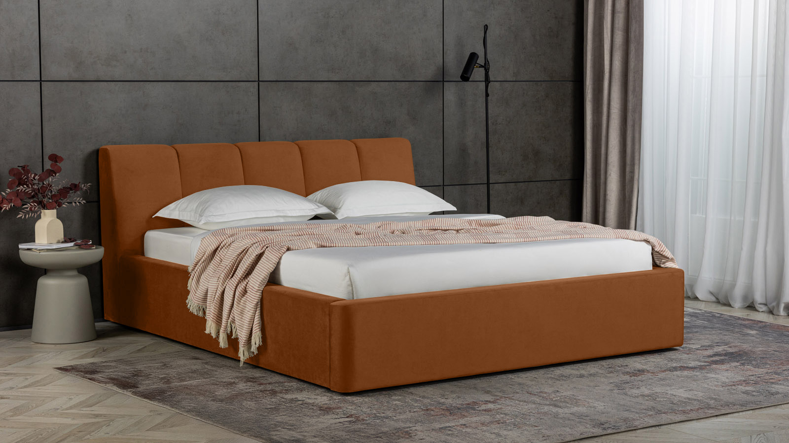 Кровать Niks Тк. Casanova Desert 160x200 - купить в Озерце