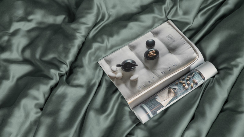 Простынь на резинке Comfort Solid Tencel, цвет Зеленый чай 180x200 в мебель-центре Озерцо