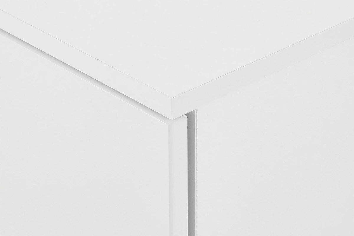 Комод широкий Линда 52 (Белый снег) — Мебель-центр Озерцо