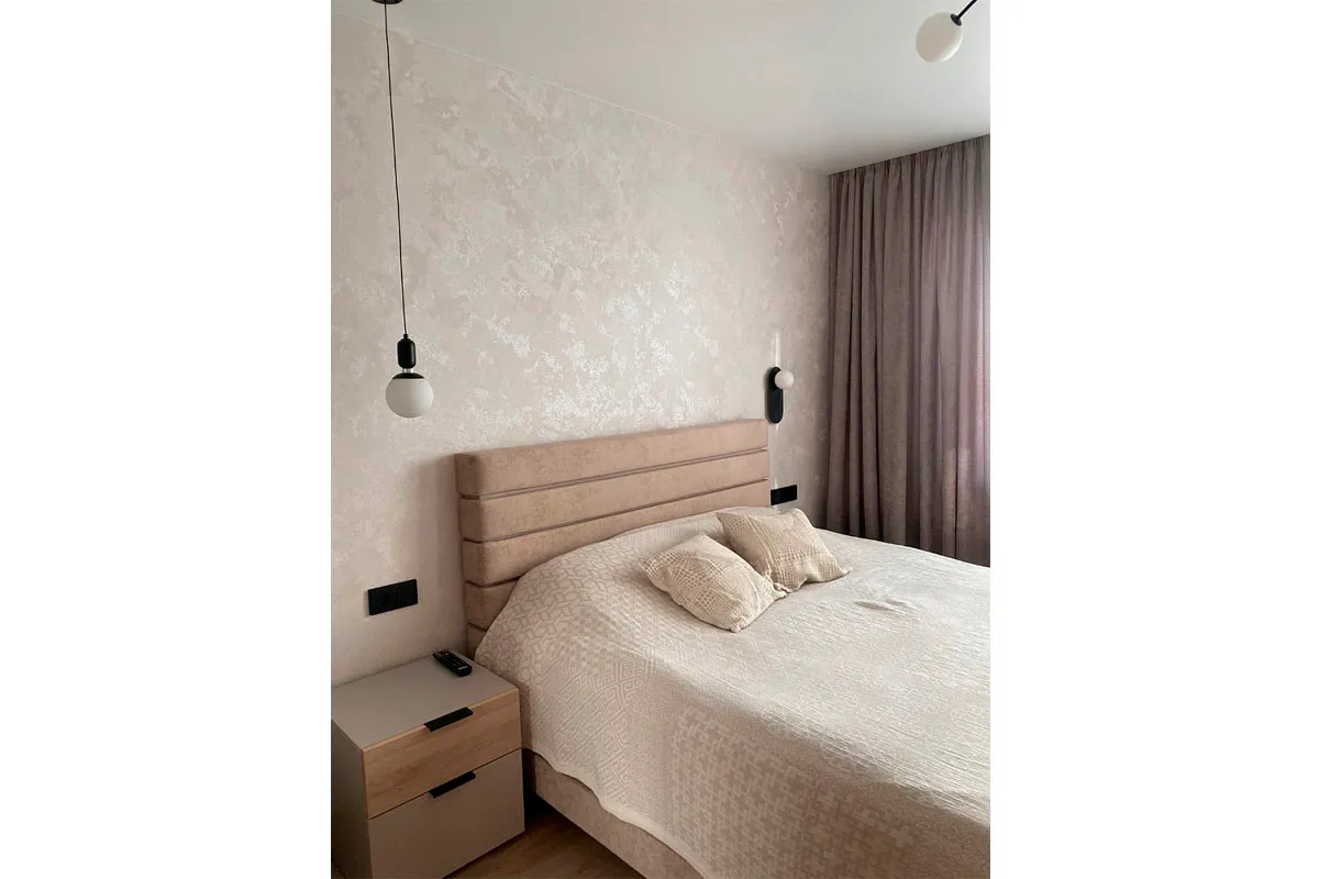 Тумба Мария МТ 45.2F (Дымчато-серый/Дуб Мария) — Мебель-центр Озерцо