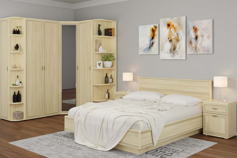 Спальня Карина-8 (Ясень Асахи) - купить в Озерце