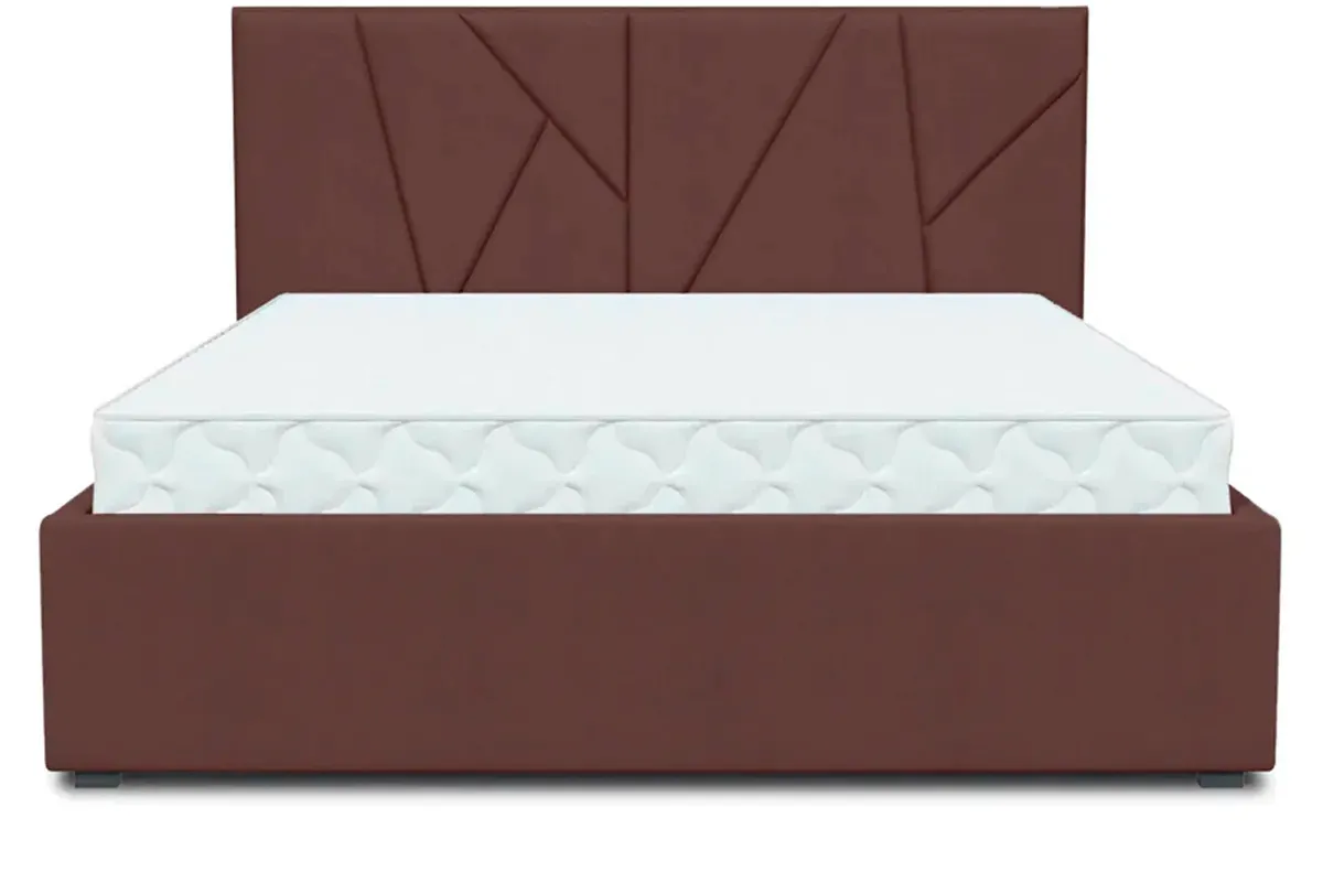 Кровать Рица-1 с ПМ 160х200 (Monaco 03 Java / Абсолют) 2 кат. - купить в Озерце