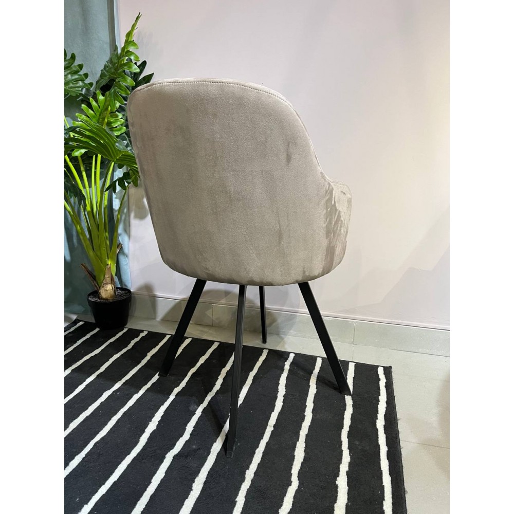 Стул НЭНСИ поворотный муар черный/5MAV04 - купить в Озерце