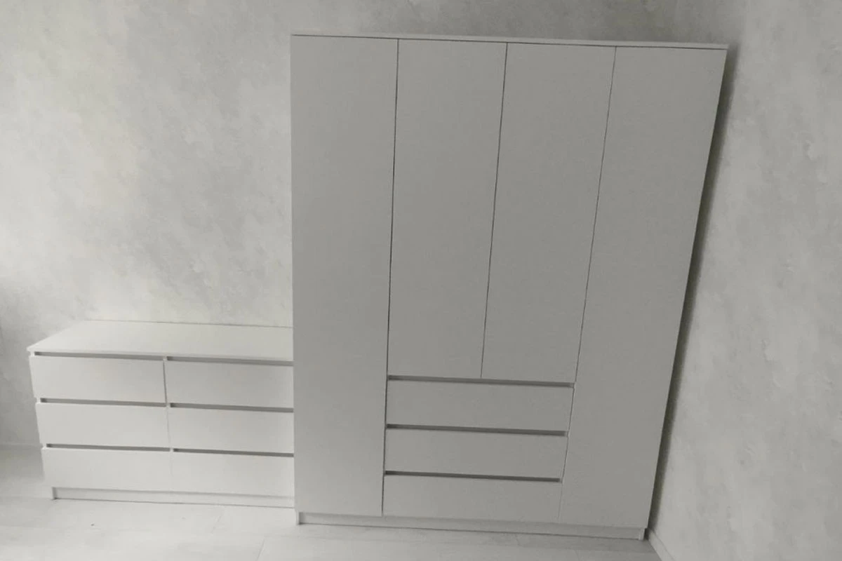 Шкаф Ницца-3 (Белый) в мебель-центре Озерцо