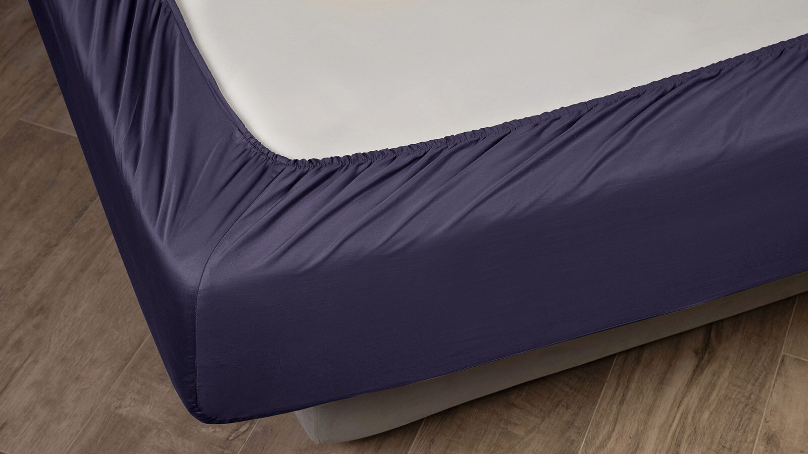 Простынь на резинке Maco Sateen Синий топаз 160x200 в мебель-центре Озерцо