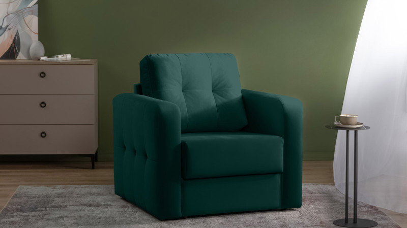 Кресло Loko Pro с широкими подлокотниками, Тк. Sky Velvet 42 85x95 — купить в Озерце