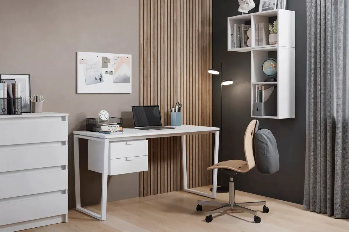 Стол Флай без тумбы (Белый) — Мебель-центр Озерцо