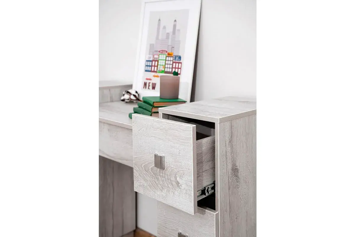 Стол туалетный Neo 43 (Дуб Шавиниган/Антрацит) — Мебель-центр Озерцо