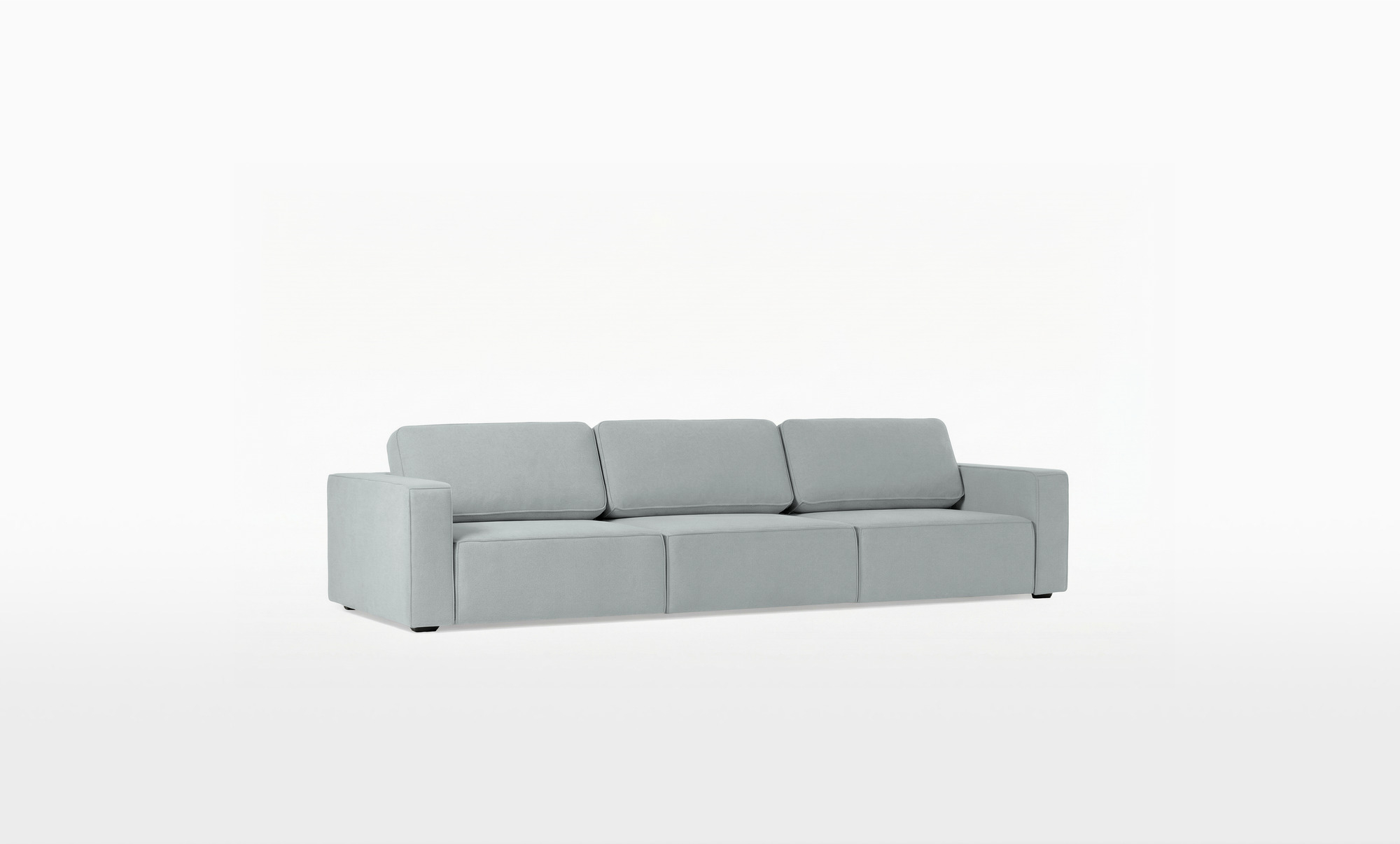 Диван Ralf, 3-х секционный, ткань Royal I Aqua 122x346 — купить в Озерце