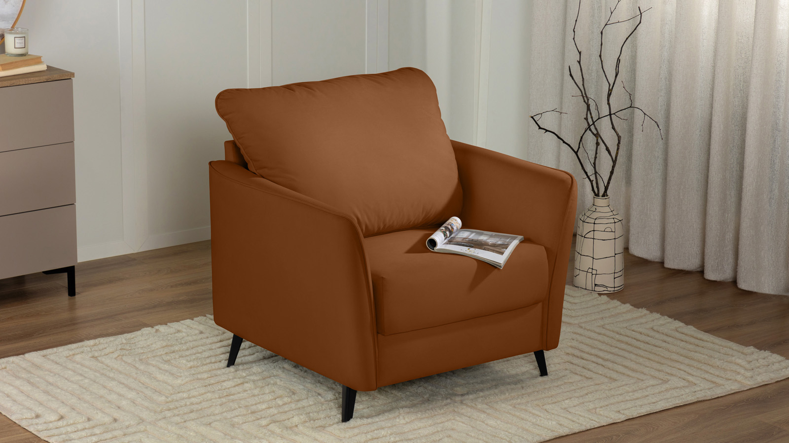 Кресло Laguna, Тк. Casanova Desert 87x92.5 — купить в Озерце