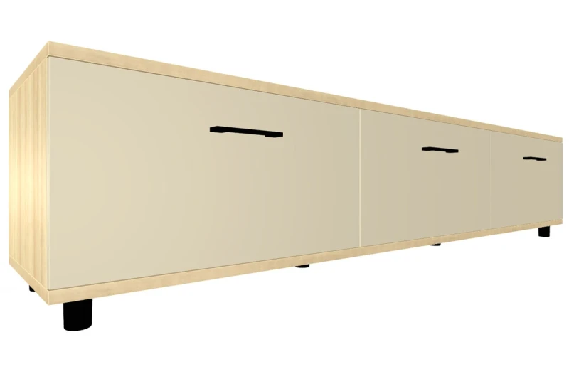 Тумба ТБ-5037-АС-КМ (Ясень Асахи/Кашемир Матовый) — Мебель-центр Озерцо