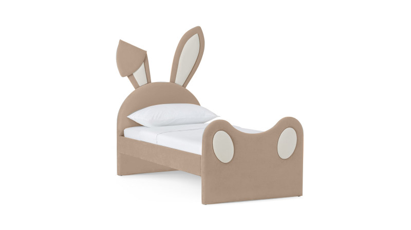 Детская кровать Loo 2.0, Тк. Casanova Stone+Milk 90x190 — Мебель-центр Озерцо