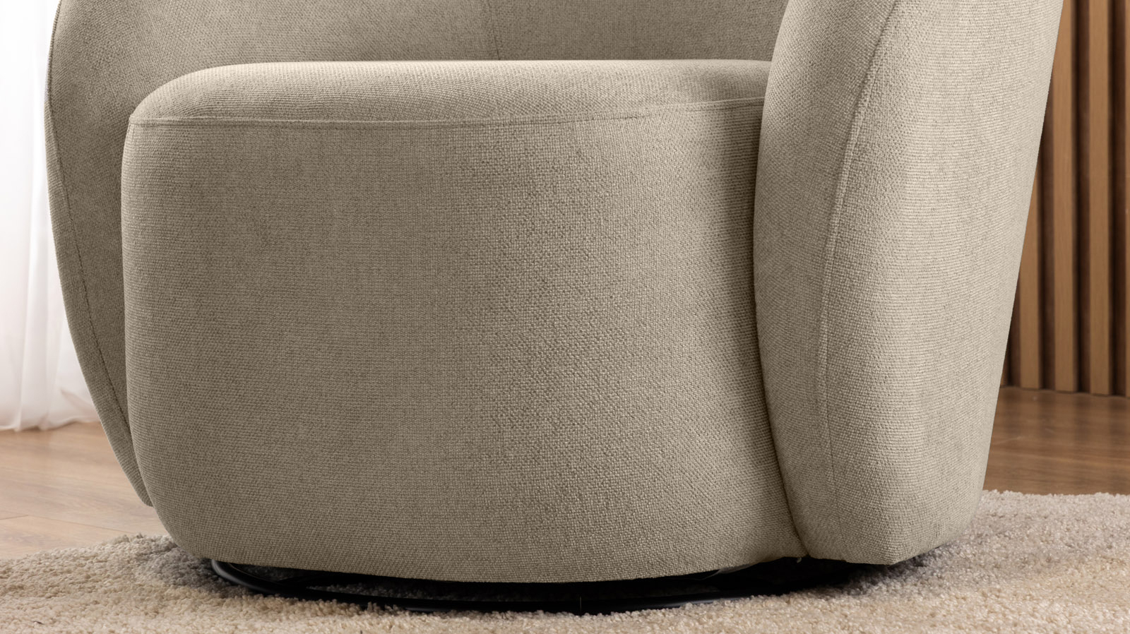 Кресло поворотное Nuage, ткань Forte 17 86x90 — купить в Озерце