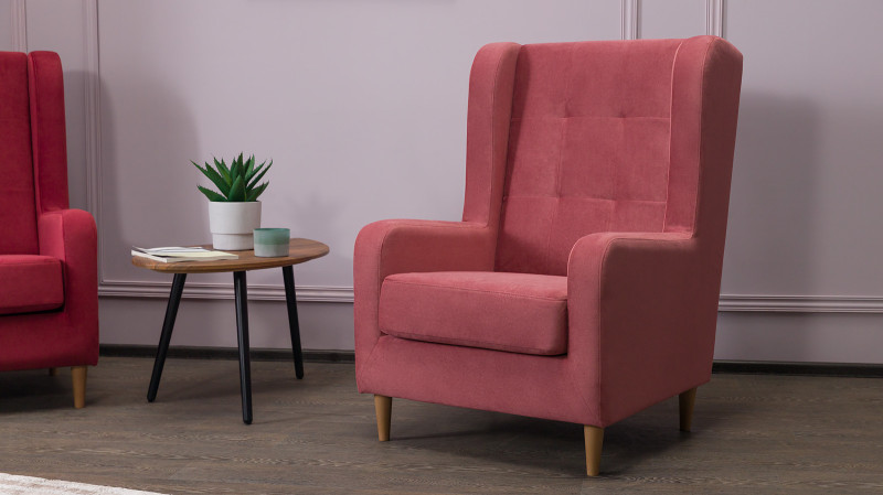 Кресло Beyker Casanova Marsala, светлые ножки 75x86 — купить в Озерце