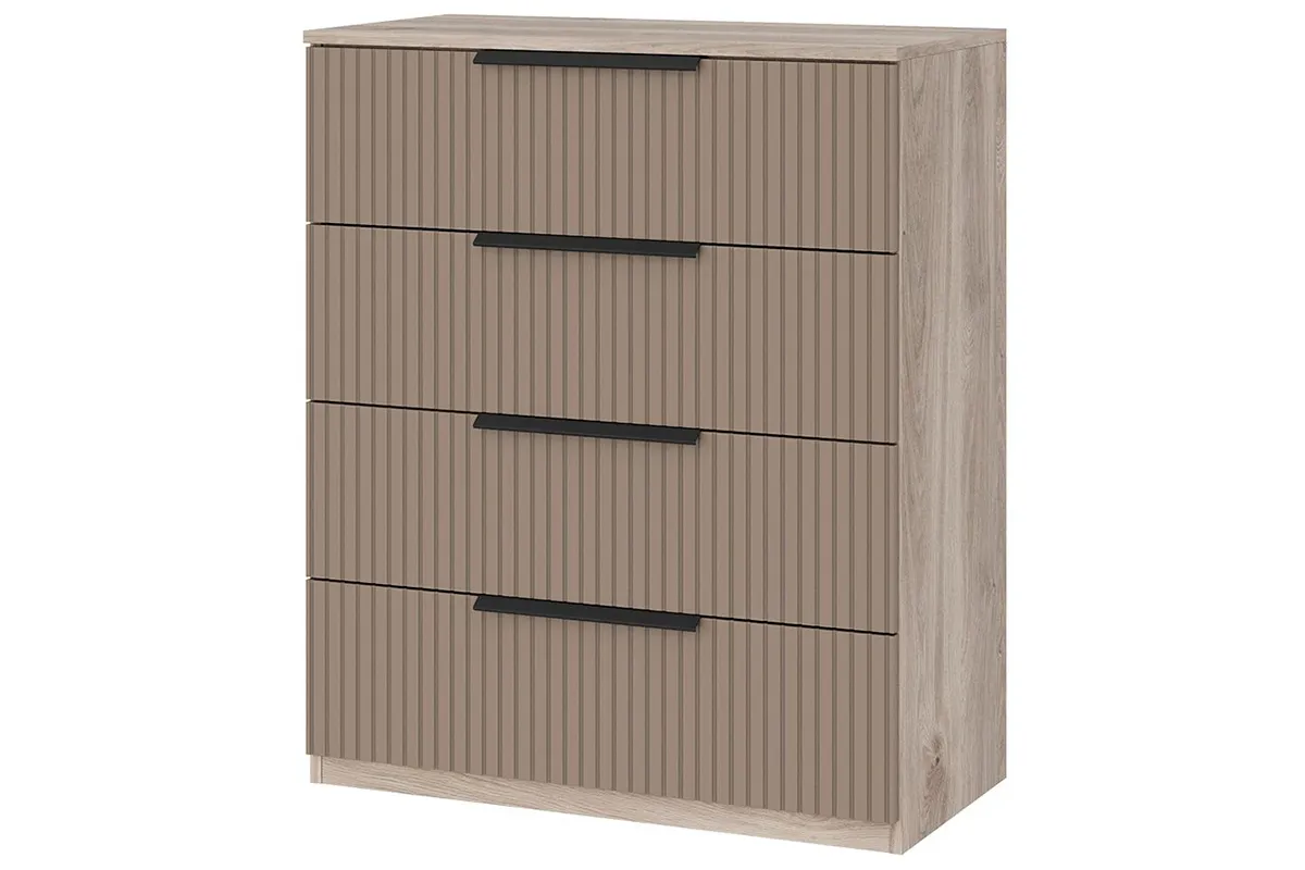 Спальный гарнитур Астория №1 / без кровати (Дуб кастелло серый / Грей софт) - купить в Озерце