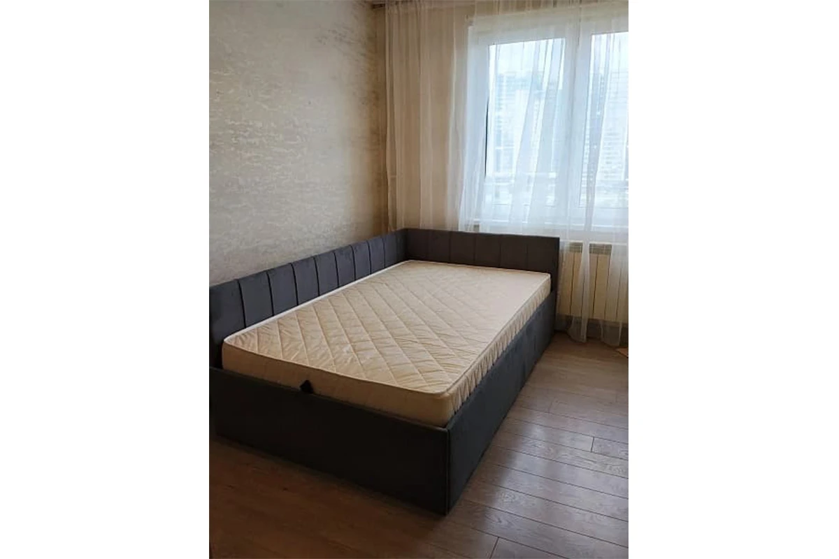 Кровать Мика с ПМ 120х200 универсальная Newtone Antracite - купить в Озерце