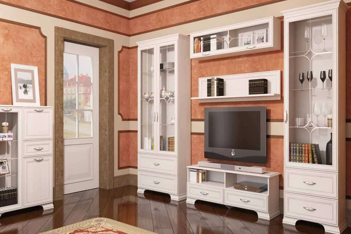 Венеция 9 Шкаф для посуды в мебель-центре Озерцо