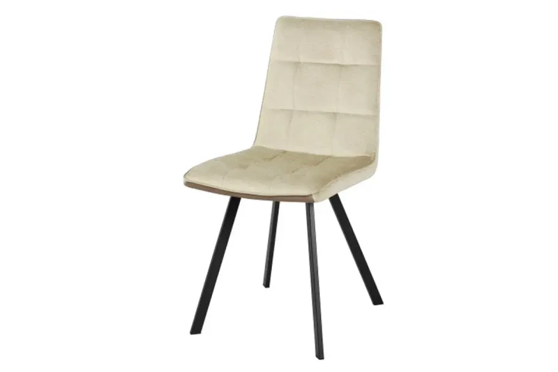 Стул Стич (Муар черный/Лофт бежевый) СРП-005 - купить в Озерце